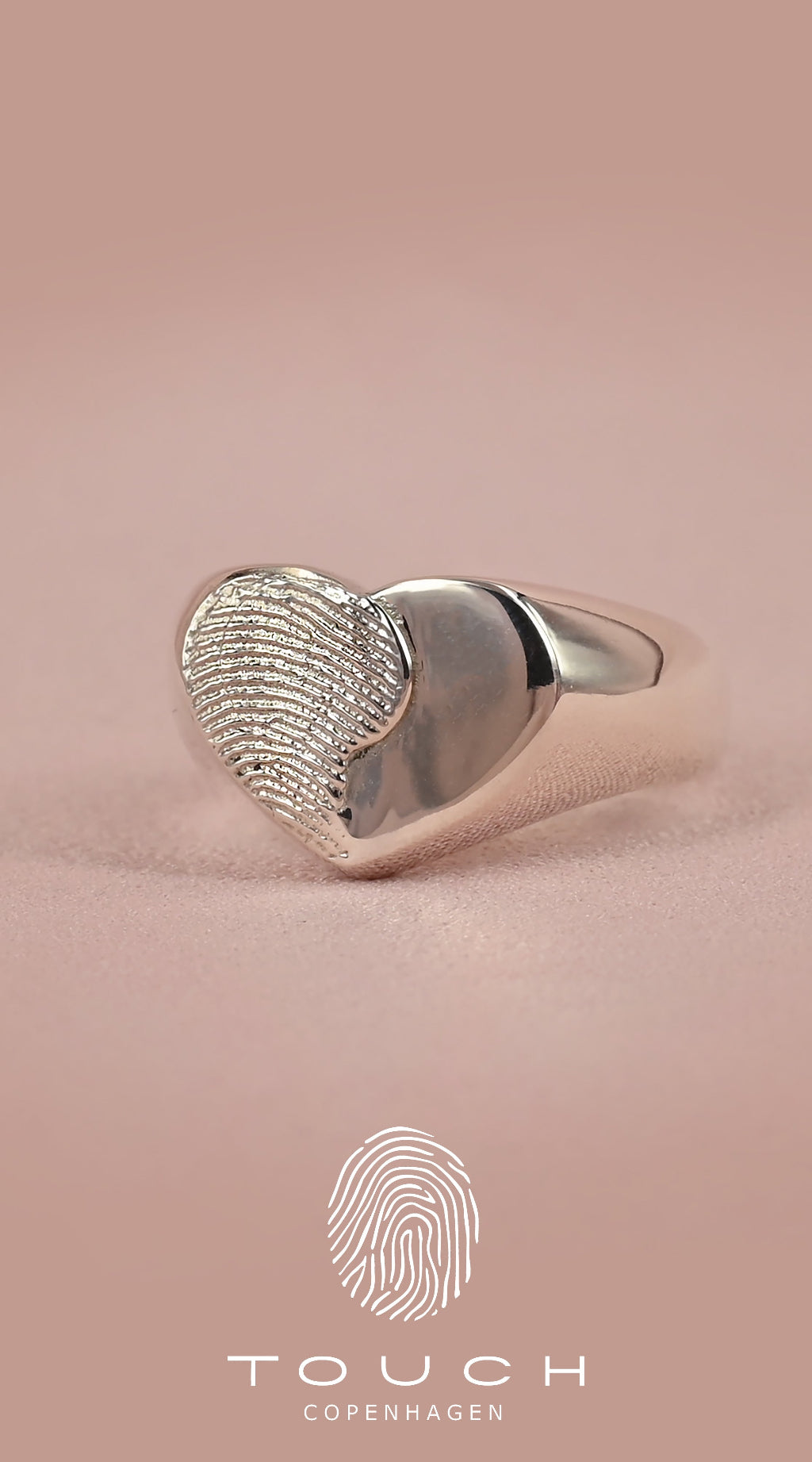 Amy - Heart-shaped Signet Ring
