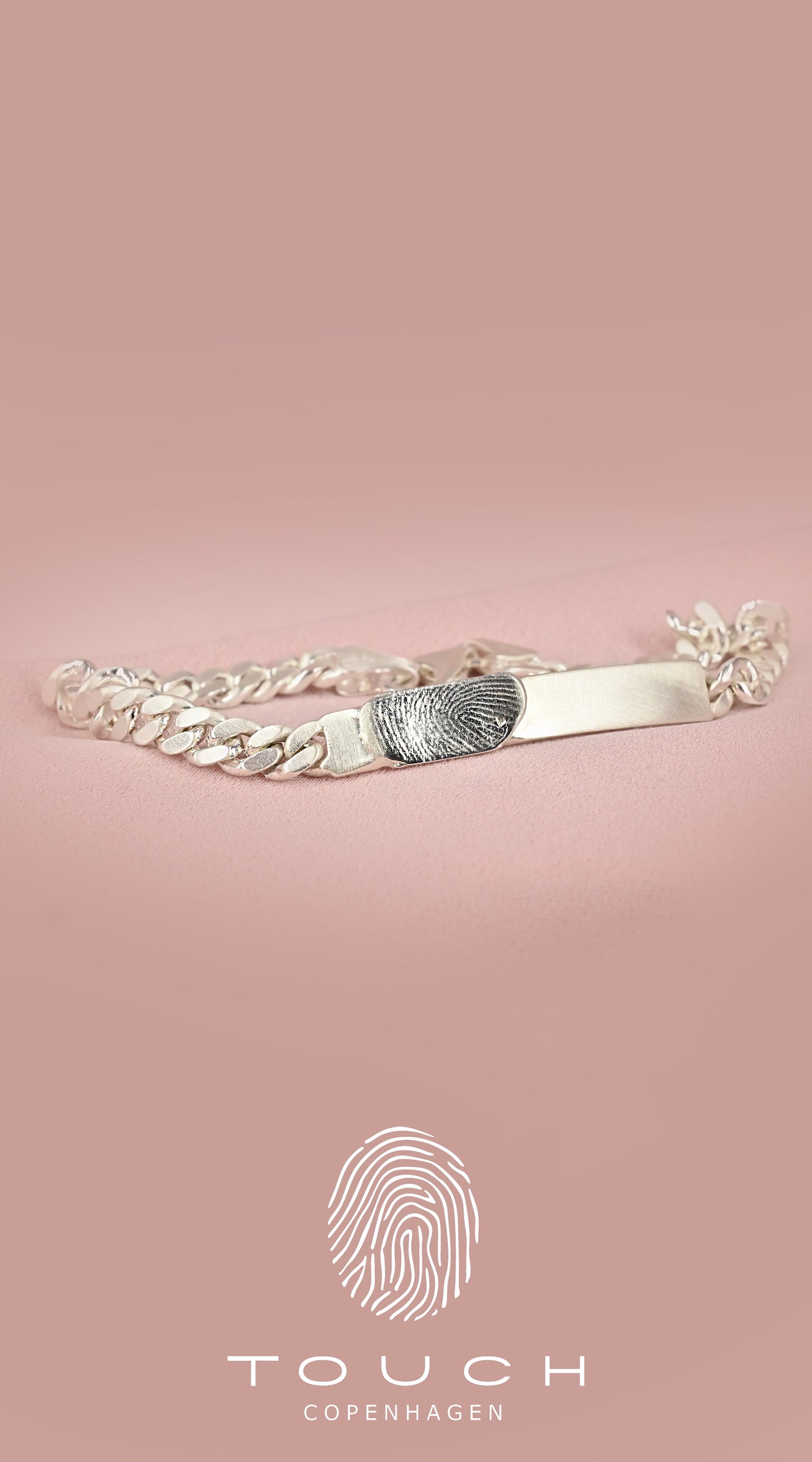 Loui - Panser armbånd med plade og aftryk