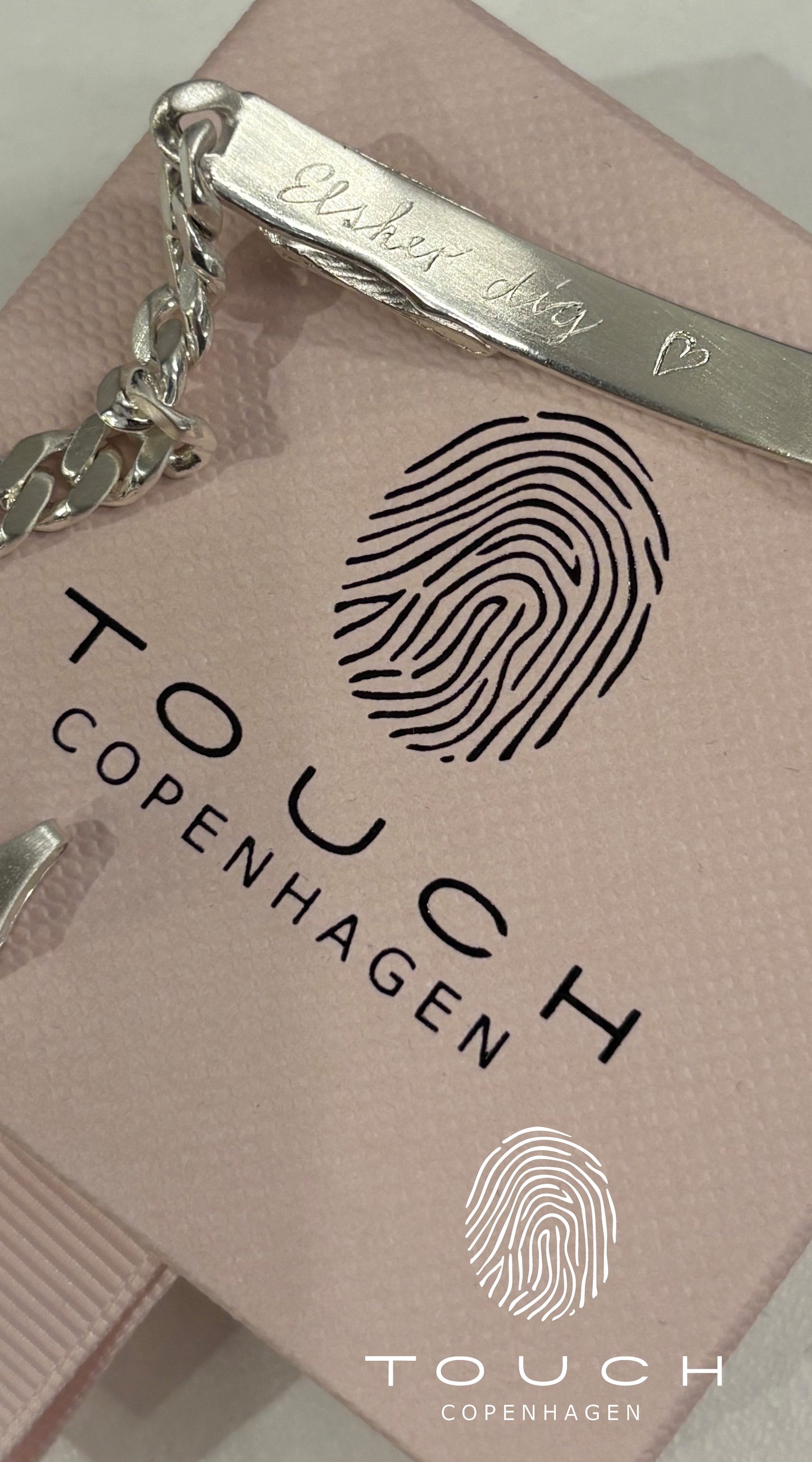 Loui - Panser armbånd med plade og aftryk